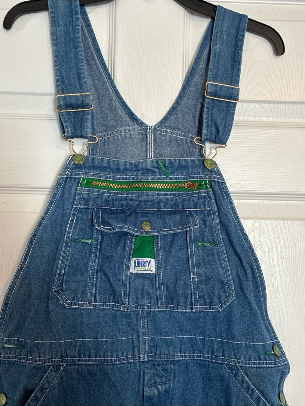 Liberty Blue Jean Men’s Denim Overalls size 34x30